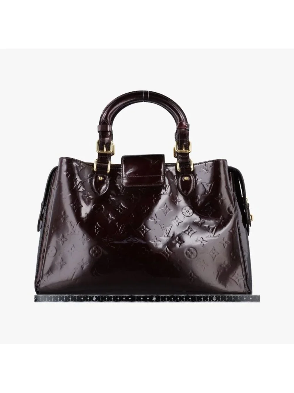 Louis Vuitton Melrose Avenue Amarante Vernis Handbag